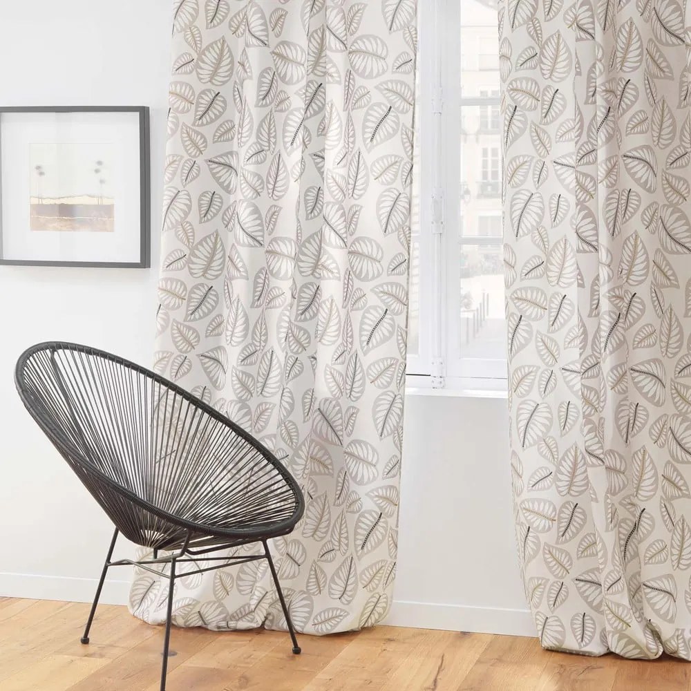 Draperie bej 140x260 cm Alma – douceur d'intérieur