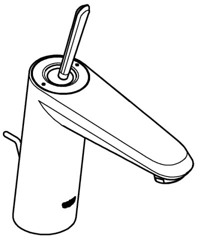 GROHE 23427000 - Baterie lavoar EURODISC JOY DN 15, mărime M, crom lucios