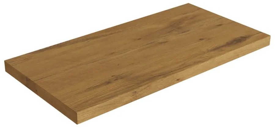 Blat pentru lavoar Rune Ottar 80 cm finisaj lemn-stejar