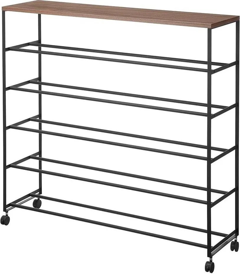 Pantofar negru din metal 90,5x87x26 cm Tower – YAMAZAKI