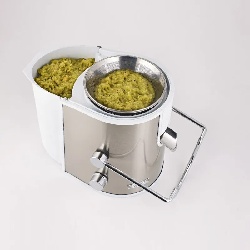 Storcator electric Ariete CENTRIKA METAL 0173/30, 700W, 750 ml, 2 viteze, Blocare de siguranta, Inox