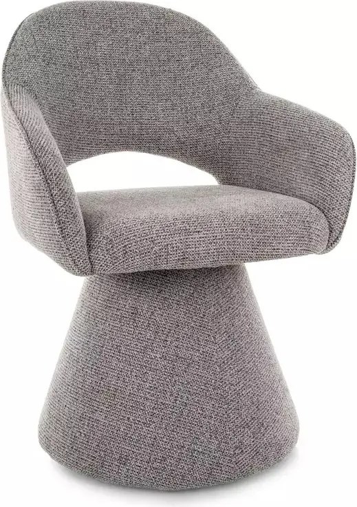 Scaun Riku Noelle gri 09/negru mat - H86 cm