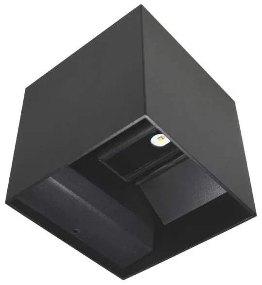 Aplică LED de exterior KREON 2xLED/3W/230V IP54 4000K negru