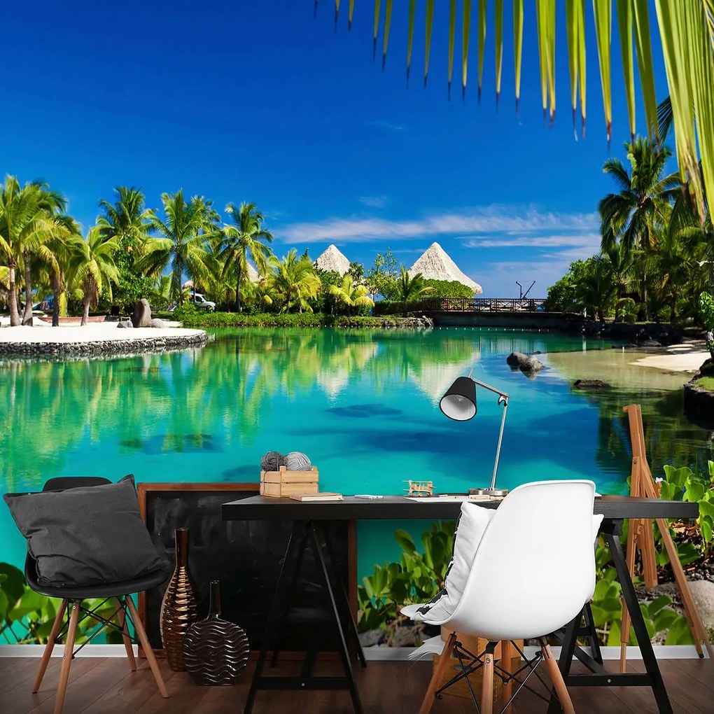 Fototapet - Casele din Hawai (152,5x104 cm)