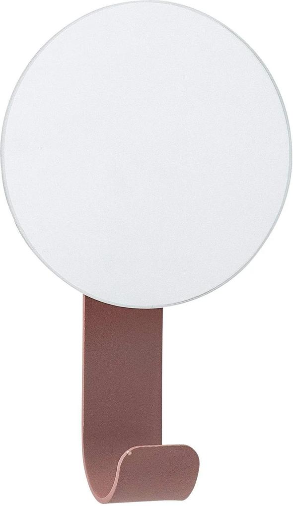 Oglinda cu carlig Rosu, Metal, 12x7 cm