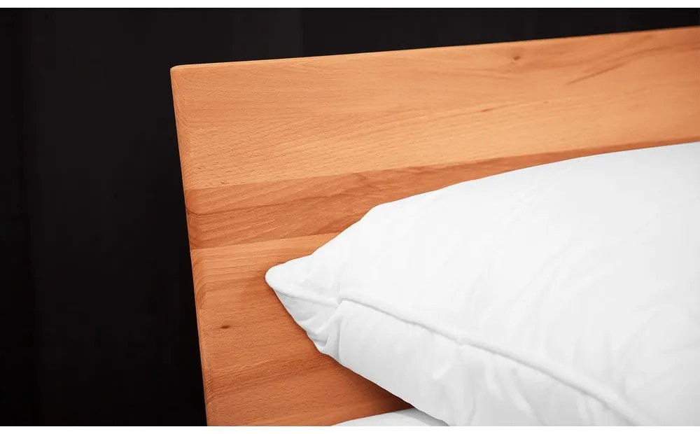 Pat dublu din lemn de fag 180x200 cm Greg 1 - The Beds