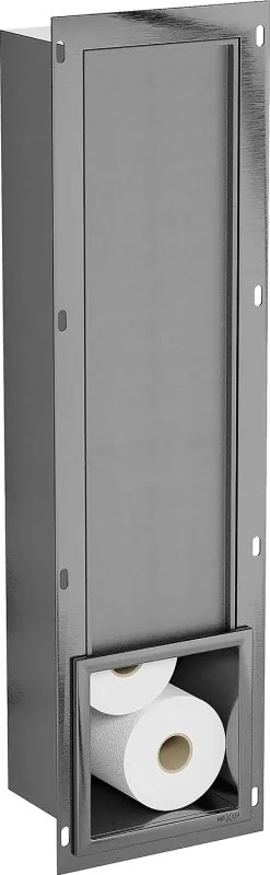 Mexen X-Wall-B dispenser pentru hârtie igienică, gun grey periat - 19E5