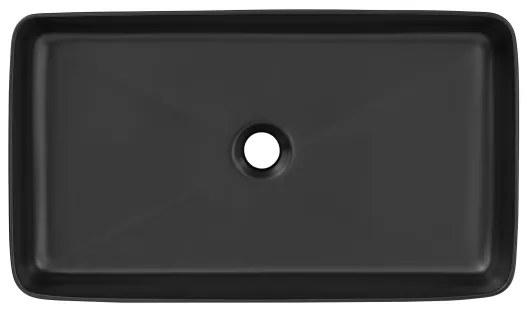COMAD UM-6275 SLIM 60 BLACK DP - Lavoar SLIM 61x34 cm negru mat pe blat