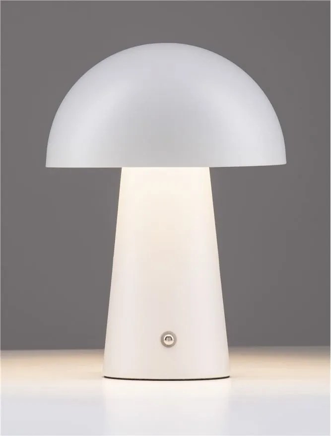 Veioza LED design decorativ ANDE alba, NVL-9050176