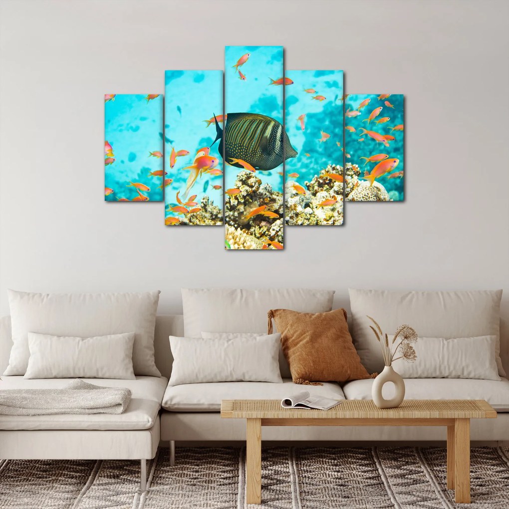 Tablou lumii submarine (150x105 cm)