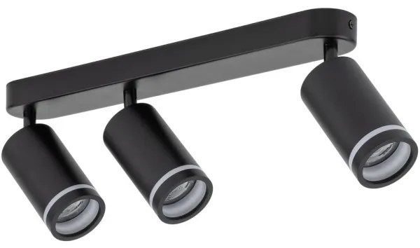 Spot JET 3xGU10/10W/230V negru