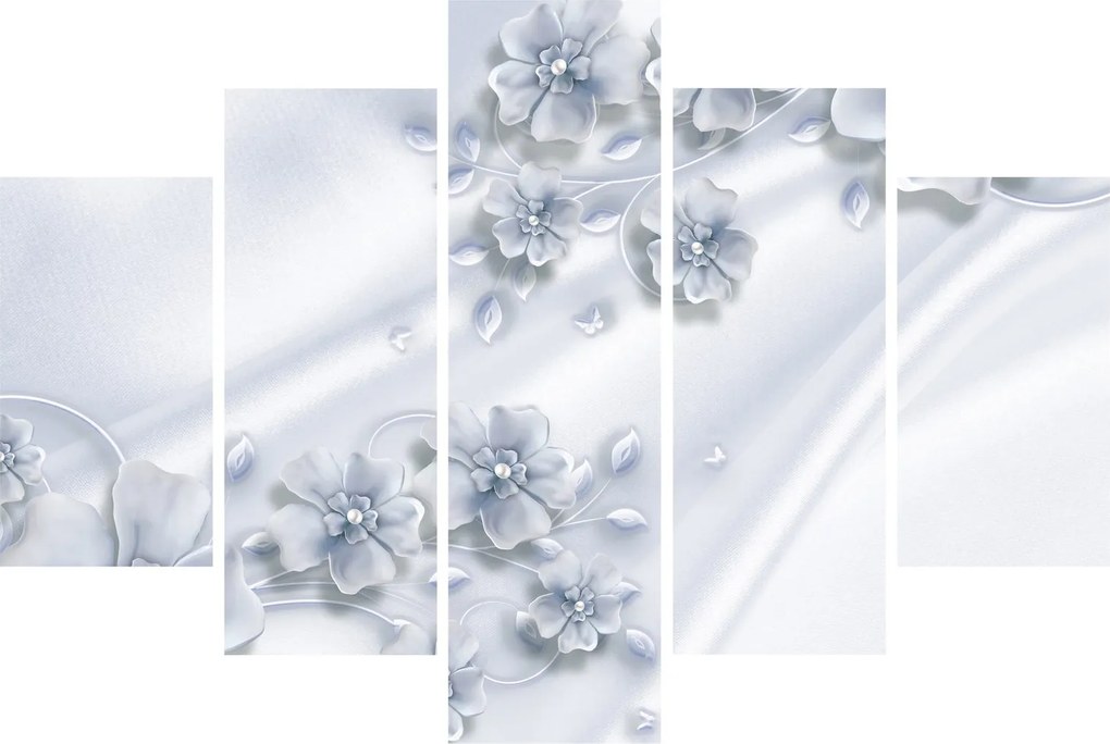 Tablou - Design flori (150x105 cm)