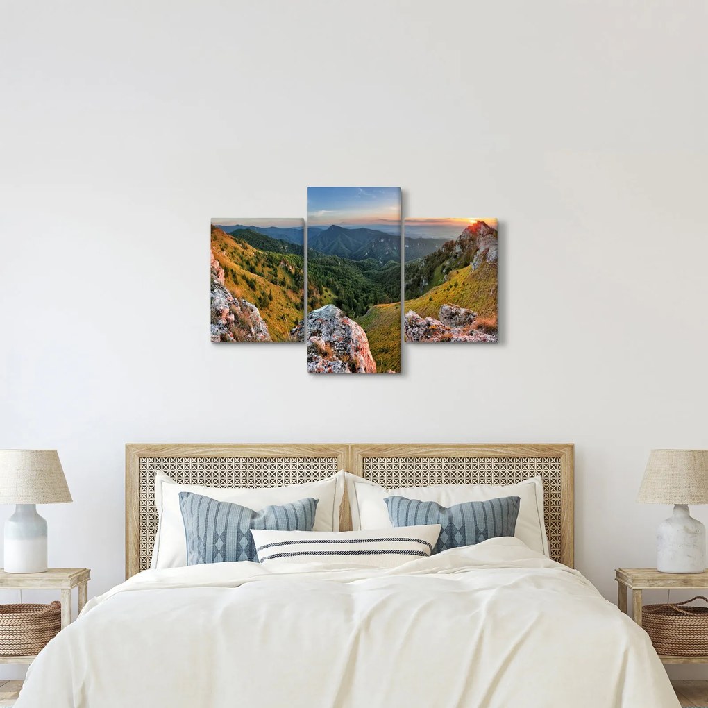 Tablou - Peisaj montan (90x60 cm)