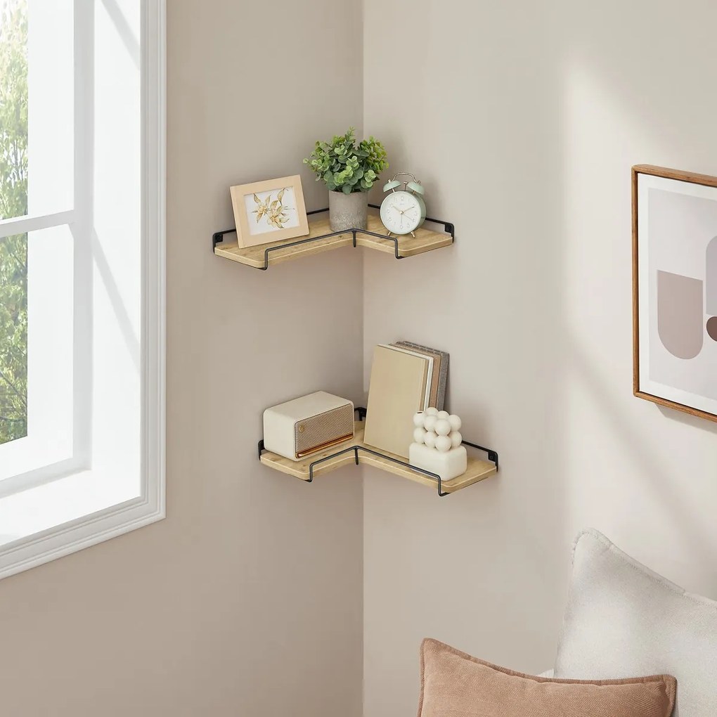 Etajere de colt TAYLOR ARTISAN, set 2 bucati