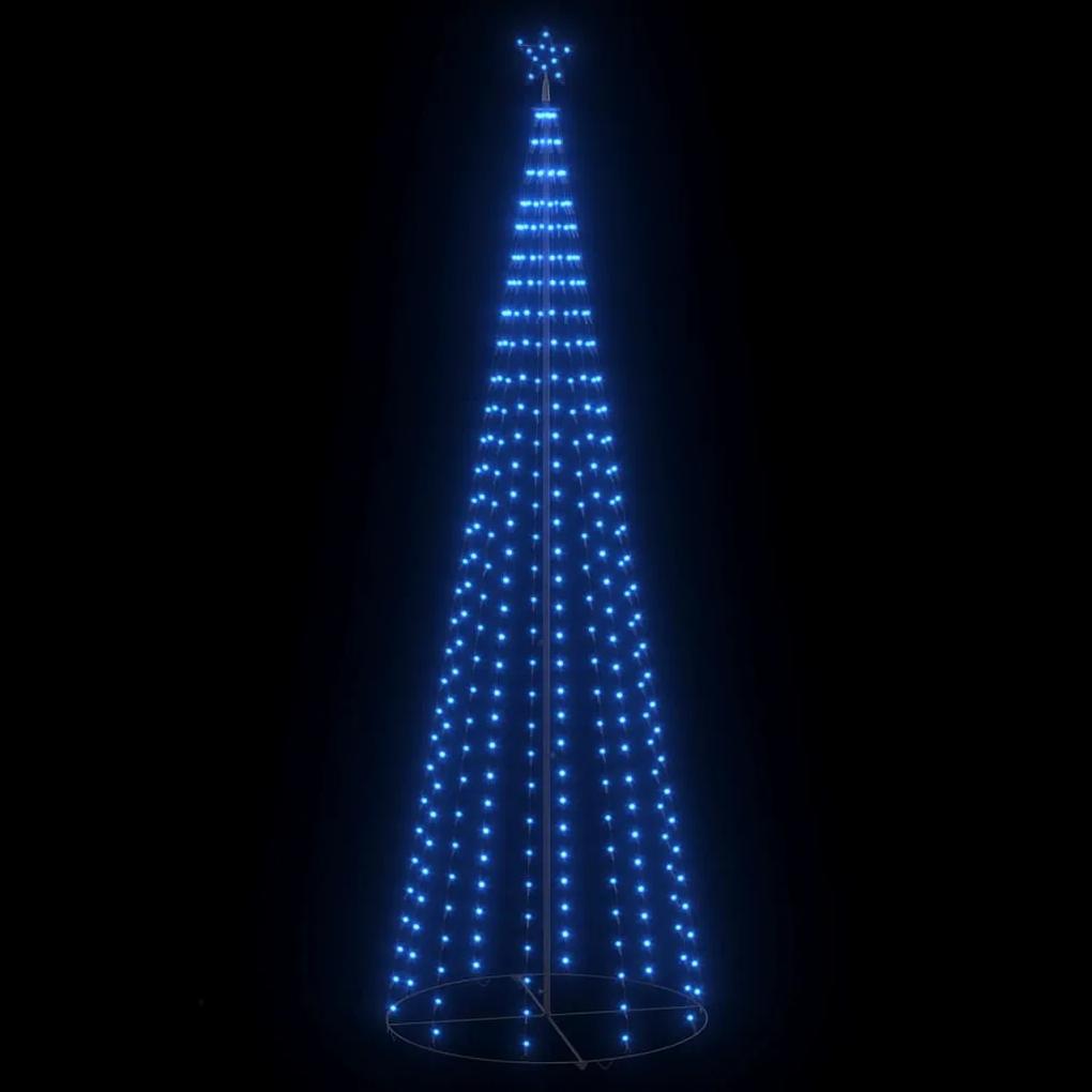 Decoratiune brad Craciun conic 330 LED-uri albastru 100x300 cm 1, Albastru, 100 x 300 cm, straight led style