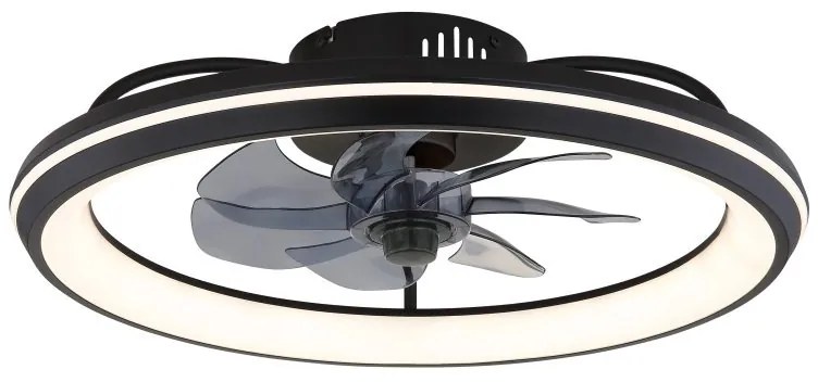 Lustra LED cu ventilator si telecomanda CELESTE 03643 GL