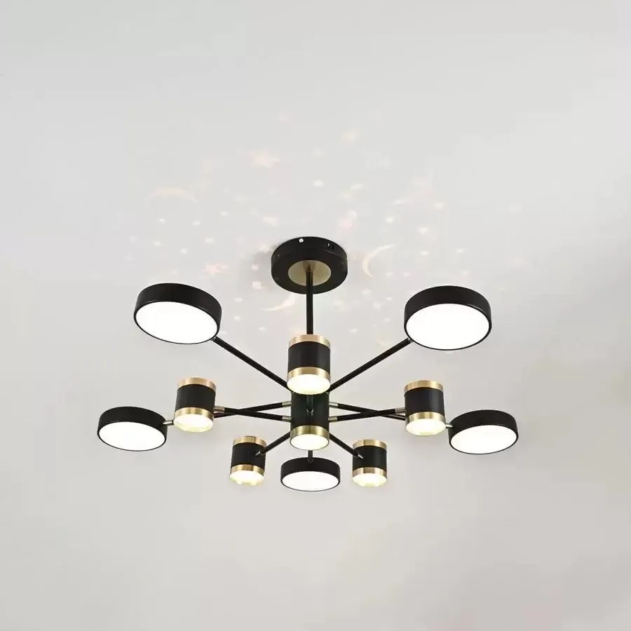 Lustra Led Cu Telecomanda, Elit's, Vidal M, 95 W intensitate reglabila