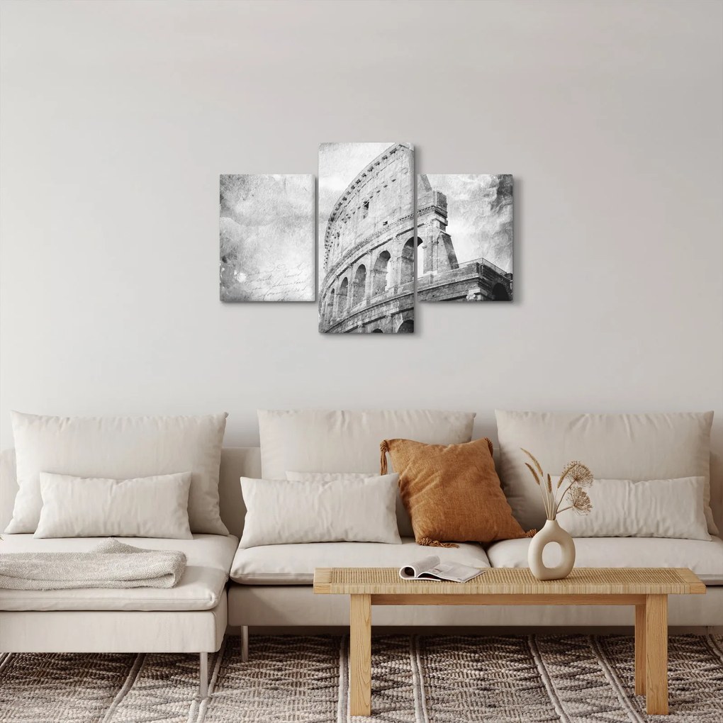 Tablou - Carte poștală de epocă a orașului N⁰1 (90x60 cm)