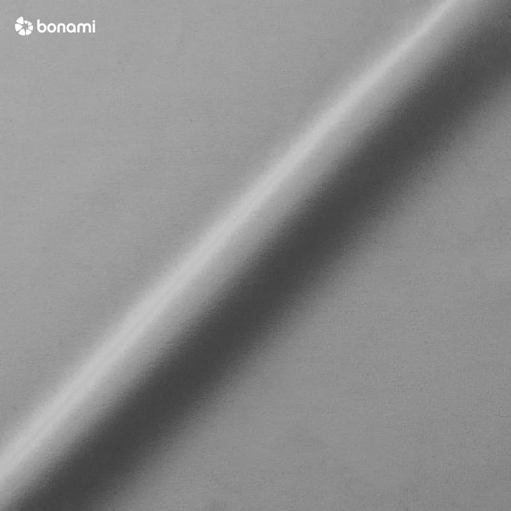 Pat matrimonial gri tapițat din catifea cu spațiu de depozitare cu somieră 200x200 cm Brody – Mazzini Beds