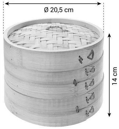 Coș din bambus Tescoma NIKKO,20 cm,