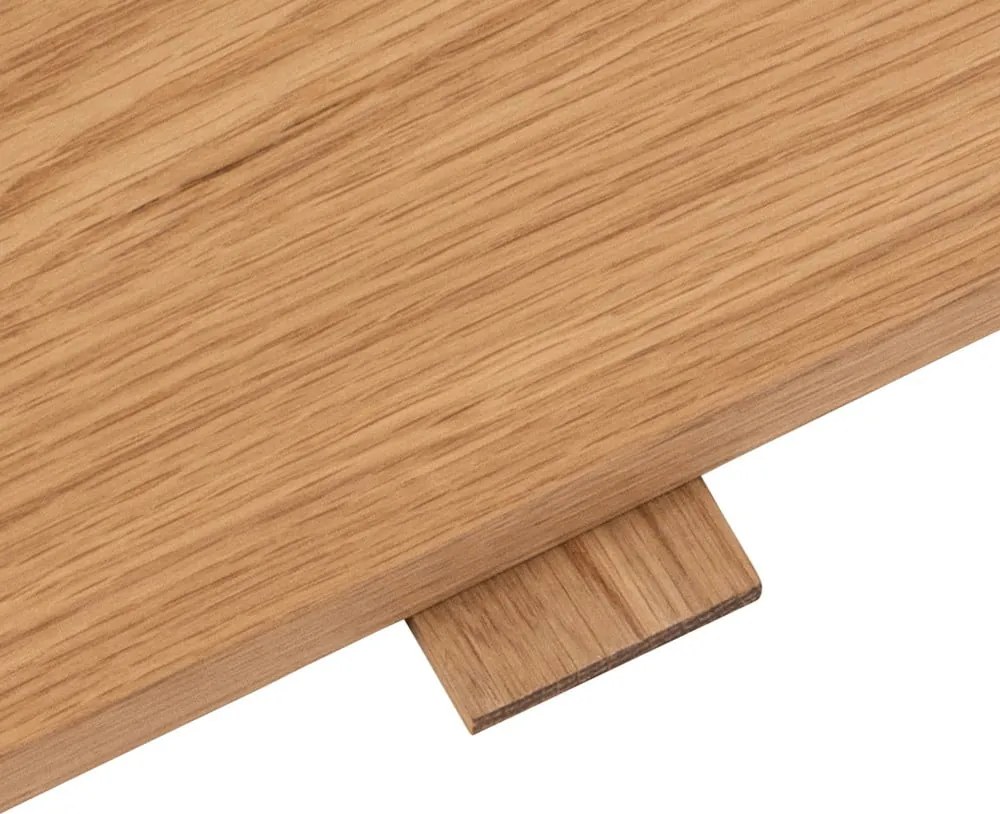 Extensie pentru masă cu aspect de lemn de stejar 100x50 cm Atlantic – Actona