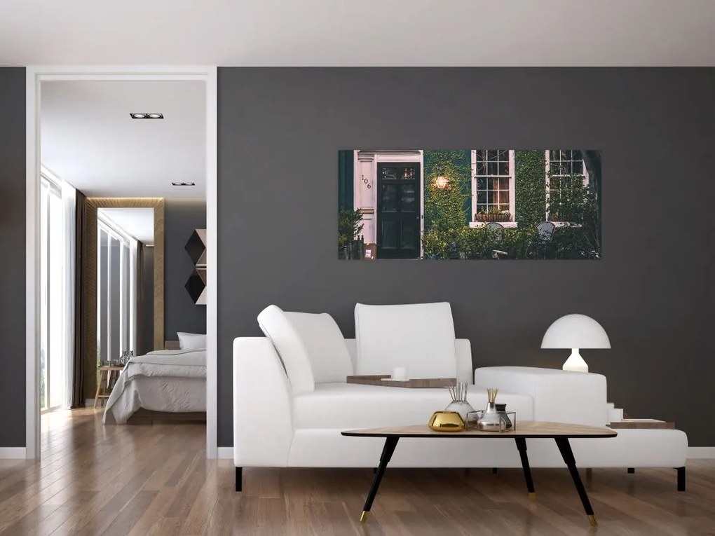 Tablou - Acasă de la plimbare (120x50 cm)