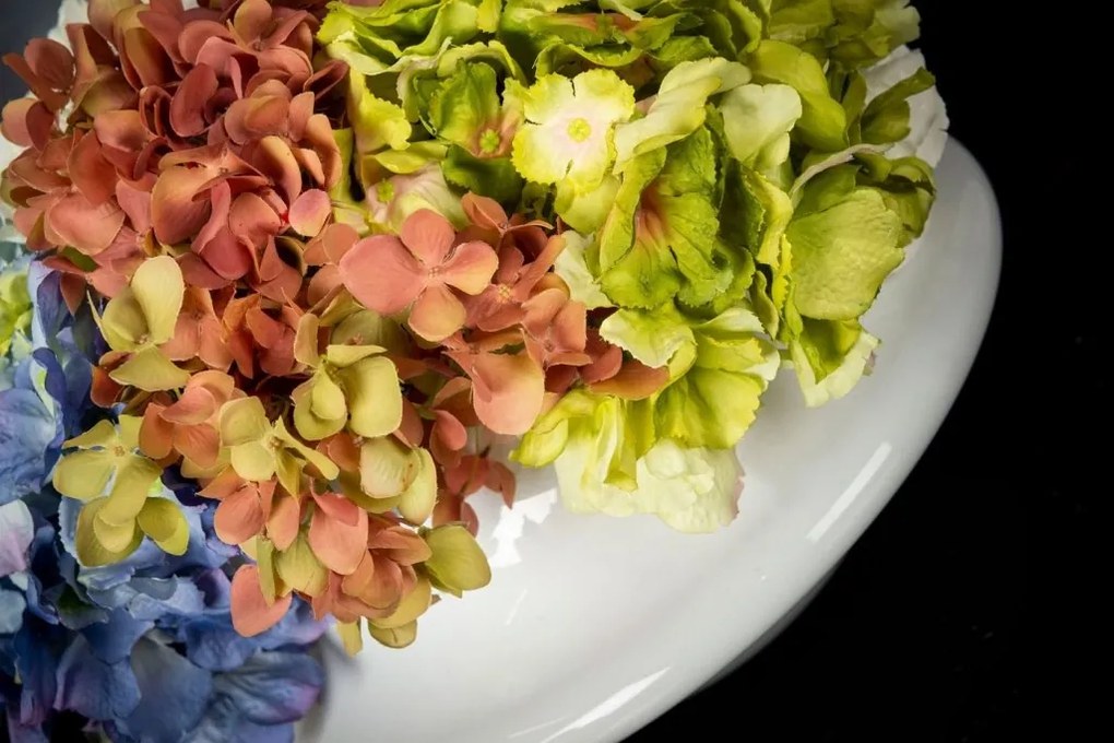 Aranjament floral mediu design LUX ATOLLO HYDRANGEA