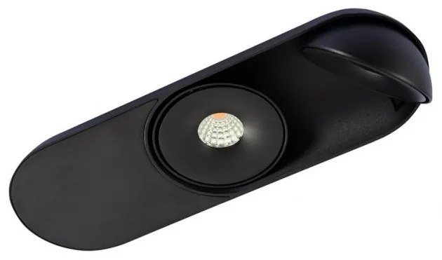 Spot LED modern directionabil aplicat tavan/plafon TORONTO 2 negru