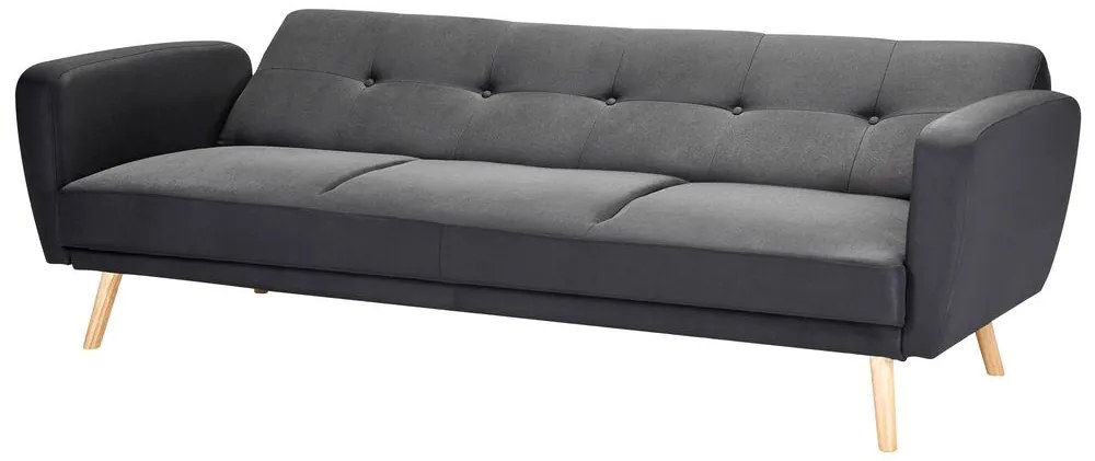 Canapea 3 locuri Flong (negru) . 1008650