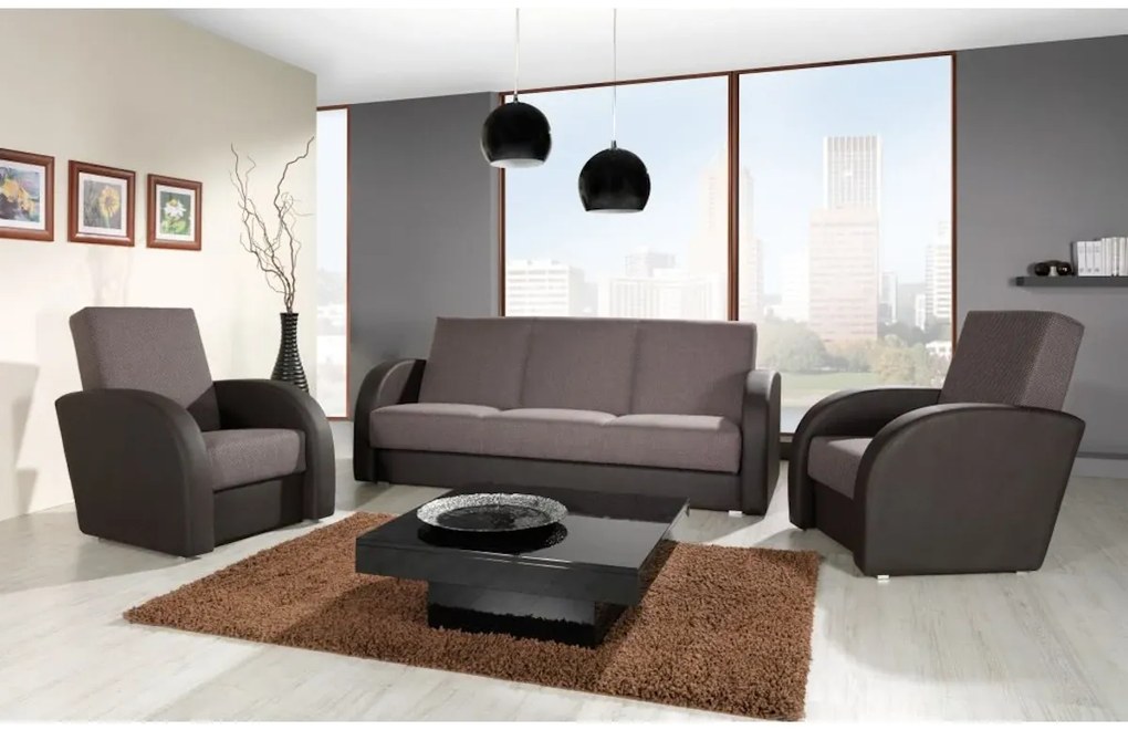 Expedo Colțar extensibil RUBICON 3+1+1 II (KRETA), 85x77x90, kreta07/soft066