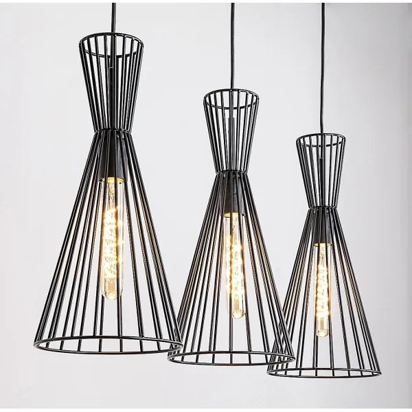 Lustră pe cablu LEANDROS 3xE27/60W/230V Rabalux 72006