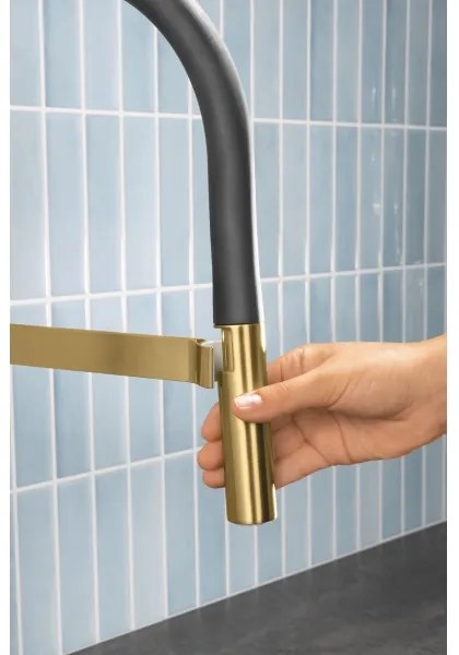 GROHE 30294GN0 - Baterie pentru chiuvetă ESSENCE aurie