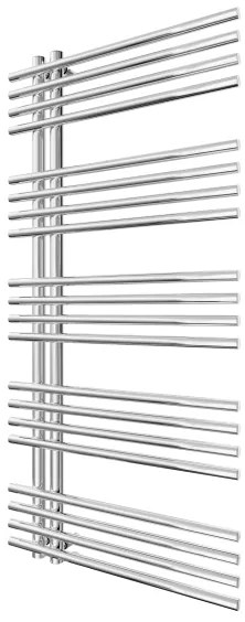 Radiator portprosop INOX 368W/230V 109x53 cm oțel inoxidabil/crom lucios