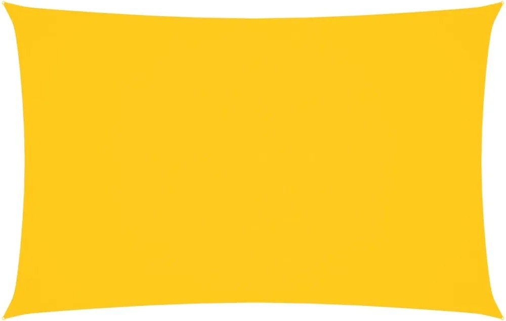 vidaXL Parasolar, galben, 2x5 m, țesătură oxford, dreptunghiular