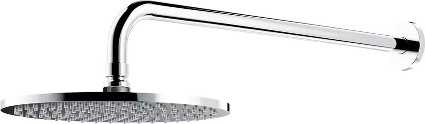 Palarie de dus cu brat Omnires Slimline finisaj crom lucios ø25 cm 1 functie