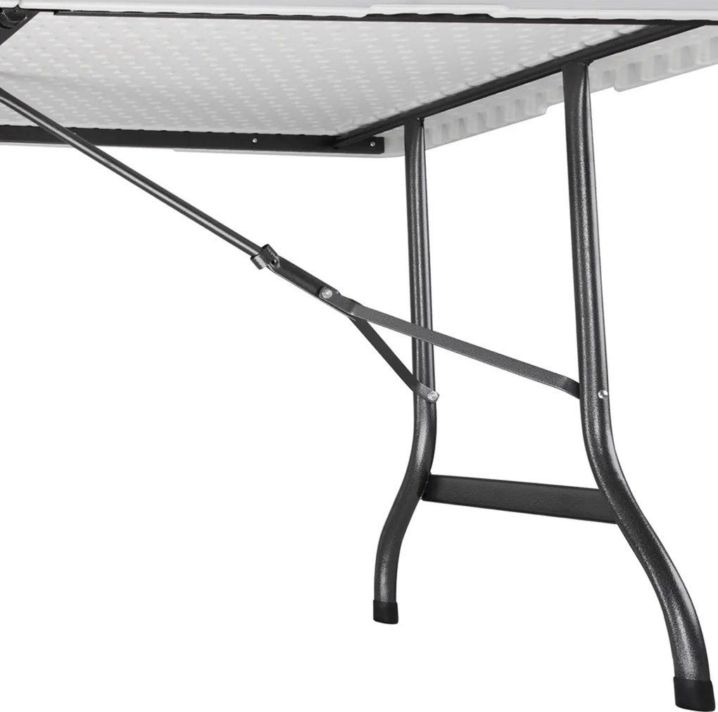 Masa gradina/bufet/camping Pliabil Alb 183 x 76 cm