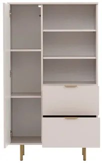 Set mobilier living Newelon I (Cașmir + auriu) . 1105963