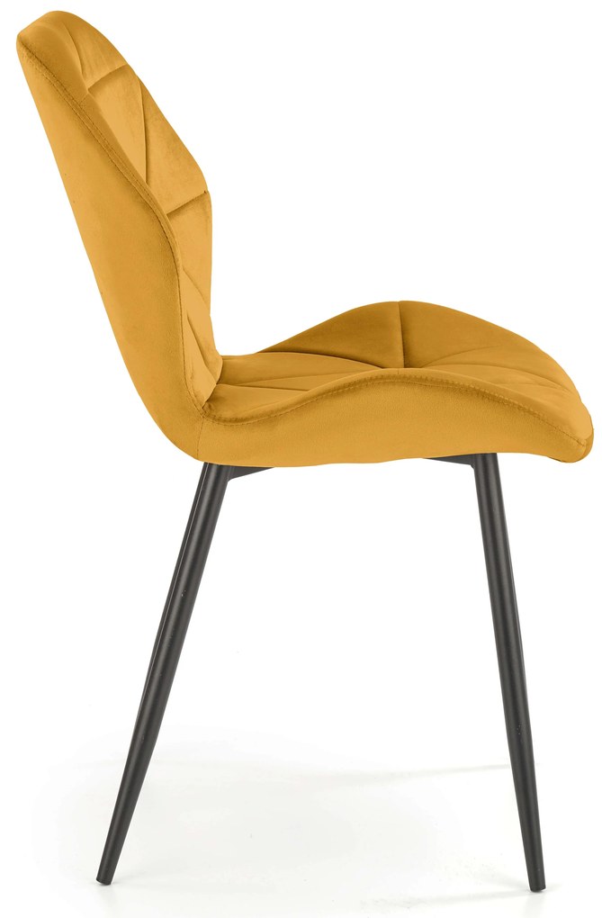 Scaun de sufragerie Kilsyth (muștar). Promo -7%. 1039690