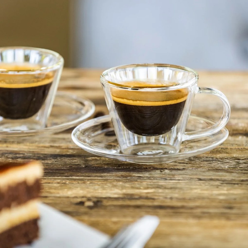 Pahare termo espresso 4Home Elegante Hot&Cool, 80 ml, 2 buc.