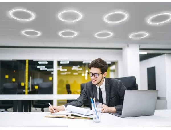 Cadru LED încastrat Kanlux 26785 AVAR LED/40W/230V 4000K d. 59 cm