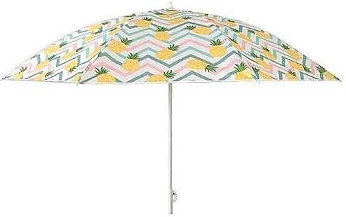 Umbrela pentru plaja, model ananas, 230 cm
