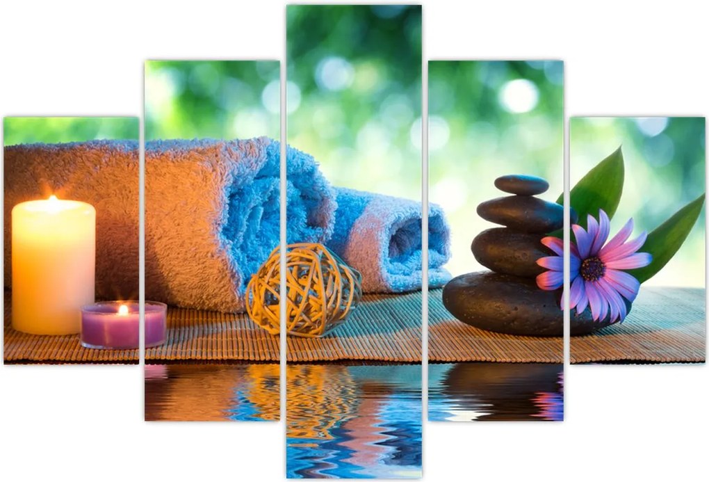 Tablou - Relaxare masaj pictura (150x105 cm)