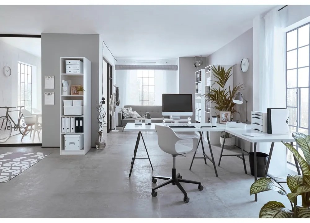 Cutie de depozitare din carton cu capac neagră Click&Store - Leitz