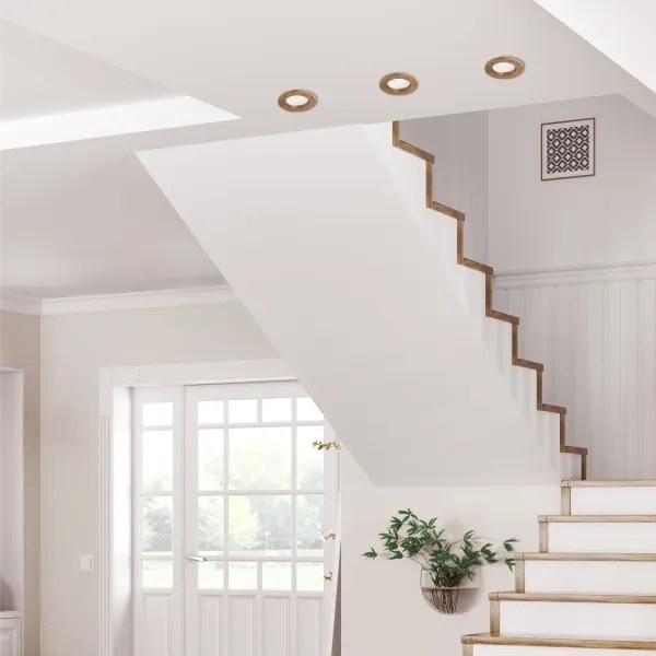 LED Spot WOODY 5,5W 230V 4000K nucă, Ø 10 cm