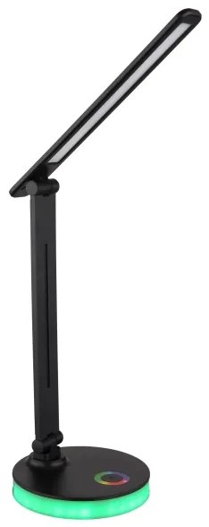 Globo 58445B - Lampă de birou LED RGBW dimabilă GERALDO LED/5W/230V + LED/2W