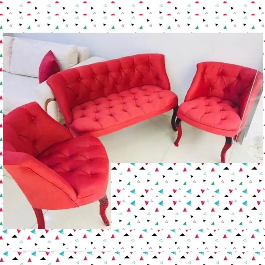 Fotoliu cafea, rosu, Homs