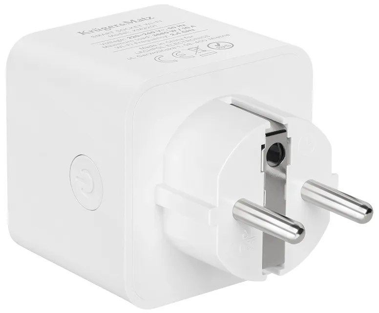 Priza Smart Wi-FI Connect P3, Tuya, contor energie, compatibila Google Home Si Alexa, Kruger&amp;Matz