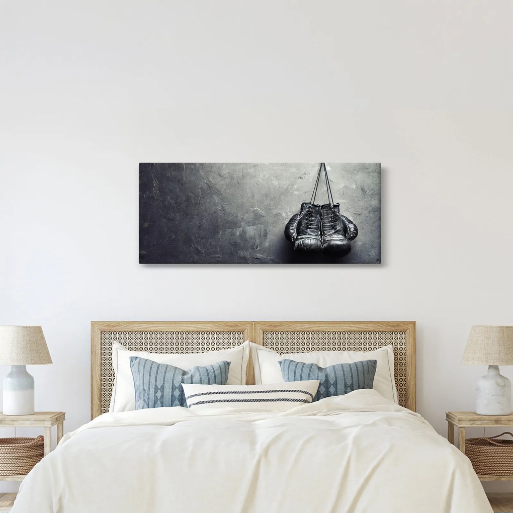 Tablou - Mănuși de box (120x50 cm)