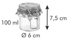 Tescoma Pahar cu clemă DELLA CASA, 100 ml, 100 ml