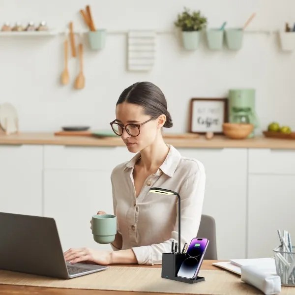 Lampă LED dimabilă de masă Rabalux 74232 CERIE LED/4W/5V negru